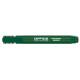 Marker permanentny, pisak OfficeP, okrągły, 1-3mm (linia) zielony