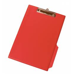 Deska z klipem A4, Clipboard Q-Connect, podkładka do pisania czerwony