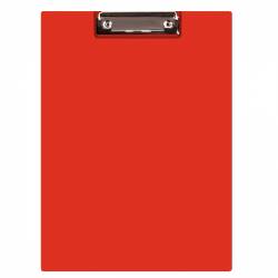 Clipboard, teczka z klipem A4, podkładka do pisania z okładką czerwony