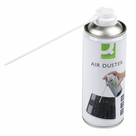 Sprężone powietrze w sprayu, do czyszczenia komputera, palne Q-Connect 400ml