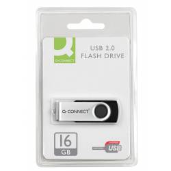 Nośnik pamięci, pamięć komputerowa, pendrive Q-Connect USB, 16GB
