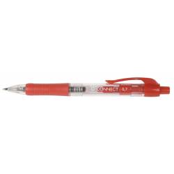 Długopis automatyczny Q-Connect 1, 0mm, czerwony