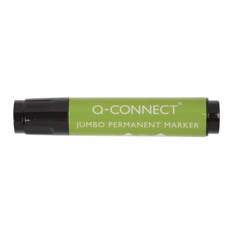 Marker przemysłowy Q-Connect Jumbo, ścięty, 2-20mm (linia) czarny