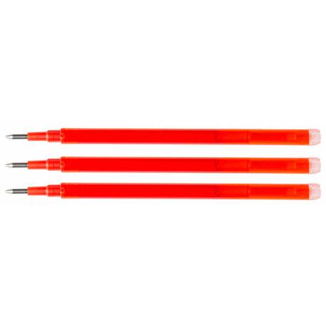 Wkład do długopisu wymazywalnego Q-Connect, 1,0mm, 3szt, czerwony