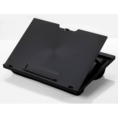 Podstawa pod laptopa, podkładka pod laptop Q-Connect 37,6 x 28 x 5,8 cm, czarna