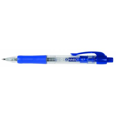 Długopis automatyczny Q-Connect 1, 0mm, niebieski