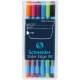Zestaw długopisów Schneider Slider Edge, XB, 6 szt, miks kolor