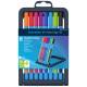 Zestaw długopisów Schneider Slider Edge, XB, 8 szt, miks kolorów