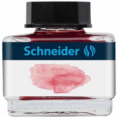 Atrament do piór Schneider, 15 ml, blush / ciemnoróżowy