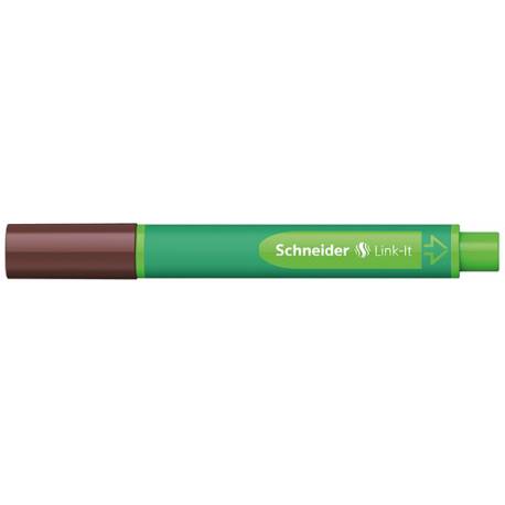 Flamaster Schneider Link-It, 1,0mm, ciemnobrązowy