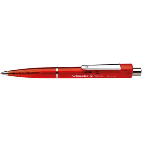 Długopis automatyczny Schneider Optima, Express 735, M, czerwony