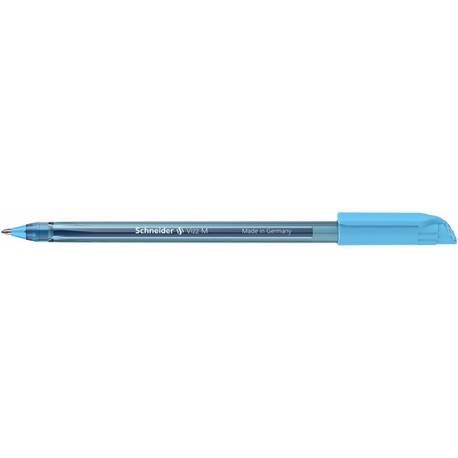 Długopis Schneider VIZZ, M, 1szt, jasnoniebieski