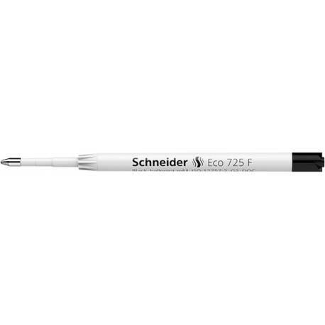 Wkład Eco 725 do długopisu Schneider, F, czarny