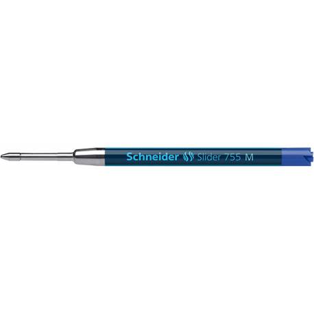 Wkład Slider 755 do długopisu Schneider, M, format G2, niebieski