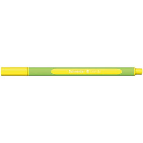 Cienkopisy do rysowania, kolorowe, Schneider Line-Up, 0, 4mm, żółty neonowy