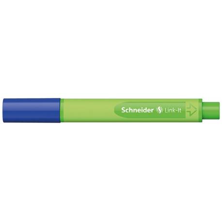 Cienkopisy do rysowania, kolorowe, Schneider Link-It, 0,4mm, niebieski