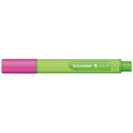 Cienkopisy do rysowania, kolorowe, Schneider Link-It, 0,4mm, różowy