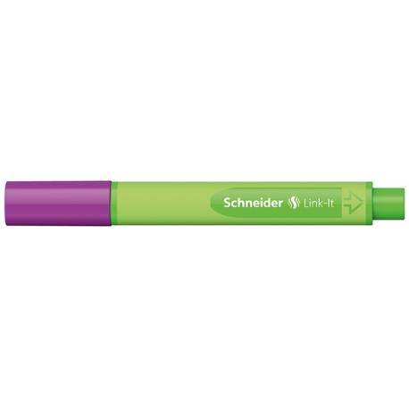 Cienkopisy do rysowania, kolorowe, Schneider Link-It, 0,4mm, jasnofioletowy
