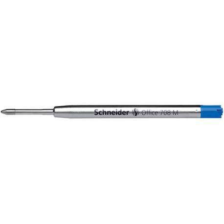 Wkład Office 708 M do długopisu Schneider, format G2, niebieski