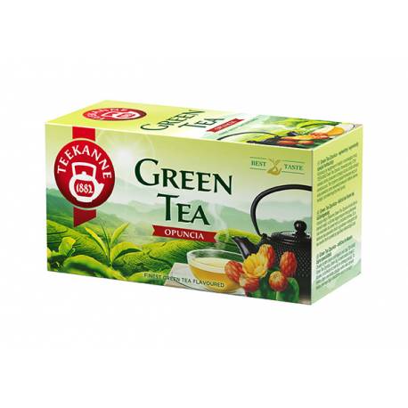 Teekanne zielona herbata Green Tea Opuncia 20 torebek