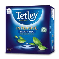 Tetley, herbata czarna, Intensive Black Tea 100 Torebek