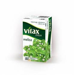 VITAX, herbata ziołowa, melisa, 20 Torebek