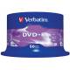 Płyty VERBATIM, płyta DVD+R cake box 50, 4.7GB 16x, Matt Silver