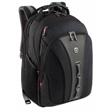 Plecak na laptopa, plecak WENGER Legacy, 16', 330x440x220mm, czarny/szary
