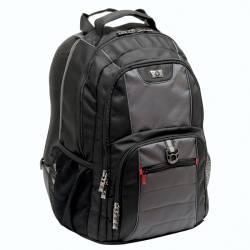Plecak na laptopa, plecak WENGER Pillar, 16', 360x480x230mm, czarny/szary