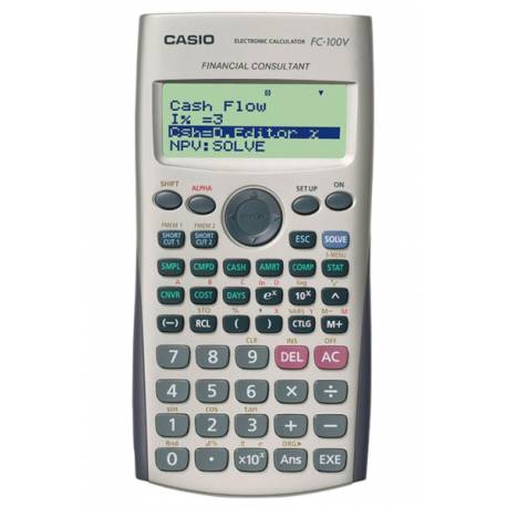 Kalkulator naukowy CASIO FC-100V-S, kalkulator finansowy