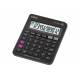 Kalkulator biurowy CASIO MJ-120D PLUS, 12-cyfrowy, 126,5x148mm, czarny