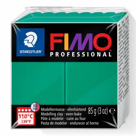 Kostka FIMO professional 85g, zieleń morska, masa termoutwardzalna, Staedtler