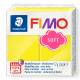 Kostka FIMO soft 57g, cytrynowy, masa termoutwardzalna, Staedtler