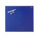 Szklana tablica magnetyczna, suchościeralna tablica Nobo Diamond 300 x 300 mm, niebieska