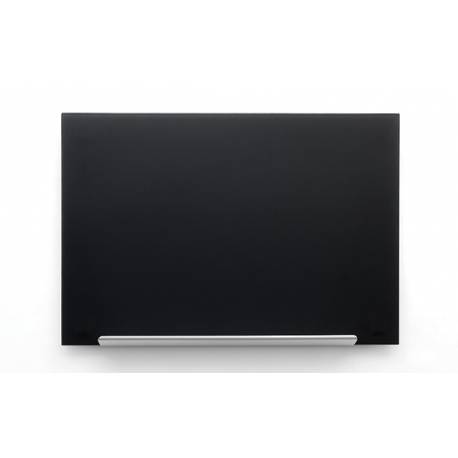 Szklana tablica magnetyczna, suchościeralna tablica Nobo Impression Pro, czarna (67,7 x 38,1cm)