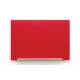 Szklana tablica magnetyczna, suchościeralna tablica Nobo Impression Pro, czerwona (67,7 x 38,1cm)