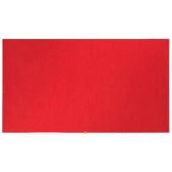 Tablica filcowa NOBO, 72x41cm, tablica ogłoszeniowa, wewnętrzna, czerwona