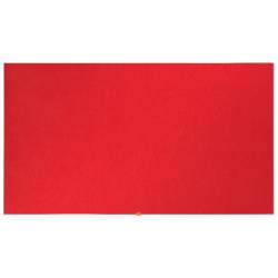 Tablica filcowa NOBO, 90x51cm, tablica ogłoszeniowa, wewnętrzna, czerwona