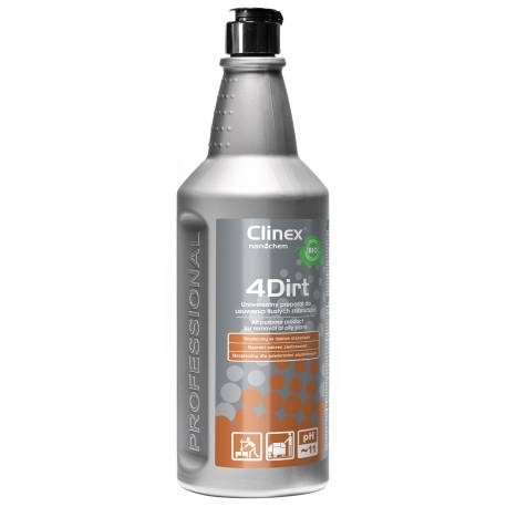 Płyn Clinex 4Dirt 1L 77-640, do usuwania tłustych zabrudzeń