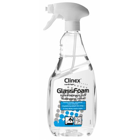 Pianka do mycia szyb, Clinex Glass Foam 650ml 77-688