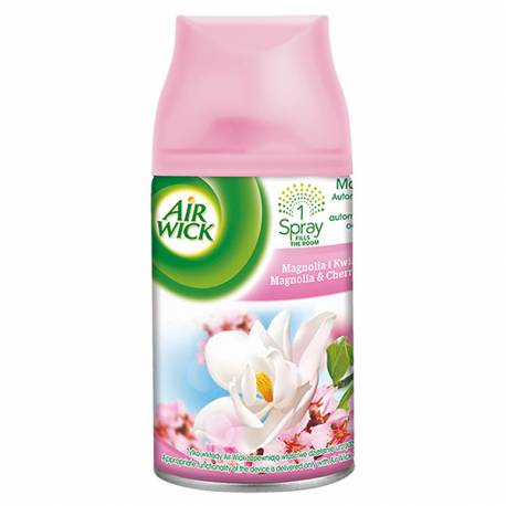 Odświeżacz Air Wick Freshmatic, wkład 250ml, Magnolia i Kwiat Wiśni