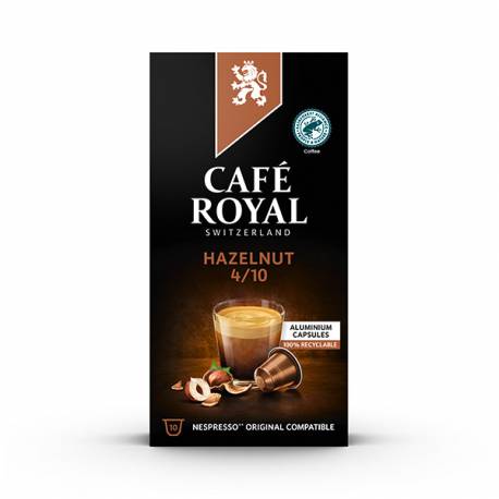 Kapsułki do kawy CAFE ROYAL ORZECHOWE, kawa w kapsułkach 10 szt