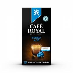 Kapsułki do kawy, kawa w kapsułkach CAFE ROYAL LUNGO,10 szt