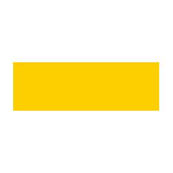 Brystol A2, Karton kolorowy 170g, 25 arkuszy brystolu, żółty, Happy Color