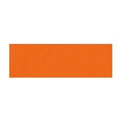 Brystol A2, Karton kolorowy 170g, 25 arkuszy brystolu, pomarańczowy, Happy Color