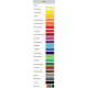 Brystol A1, Karton kolorowy 170g, 25 ark, kanarkowy, Happy Color