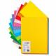 Brystol B1, Karton kolorowy 270g, 25 ark, żółty, Happy Color