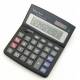 Kalkulator biurowy VECTOR KAV DK-215 BLK, 12-cyfrowy, 112x135mm, czarny