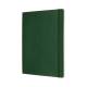 Notatnik B5+, notes MOLESKINE XL 19x25cm w kropki, miękki, myrtle green, 192 str, zielony