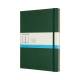 Notatnik B5+, notes MOLESKINE Classic XL 19x25cm w kropki, twardy, myrtle green, 192 str, zielony